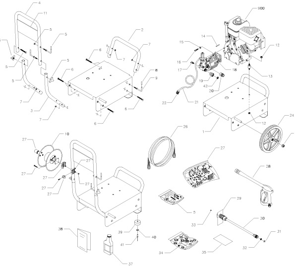 1-888-279-9274   Craftsman Pressure Washer 580767700 Parts